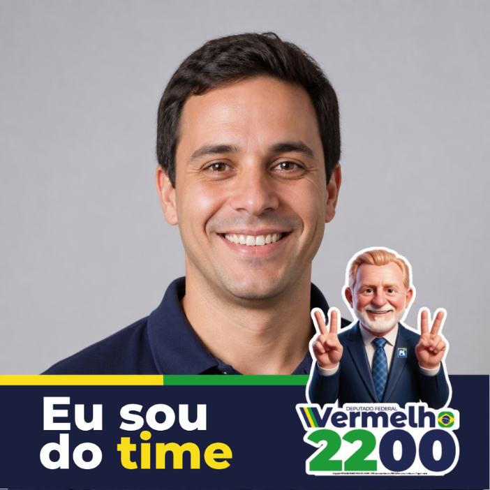 Exemplo do avatar Eu sou do time Vermelho 2200