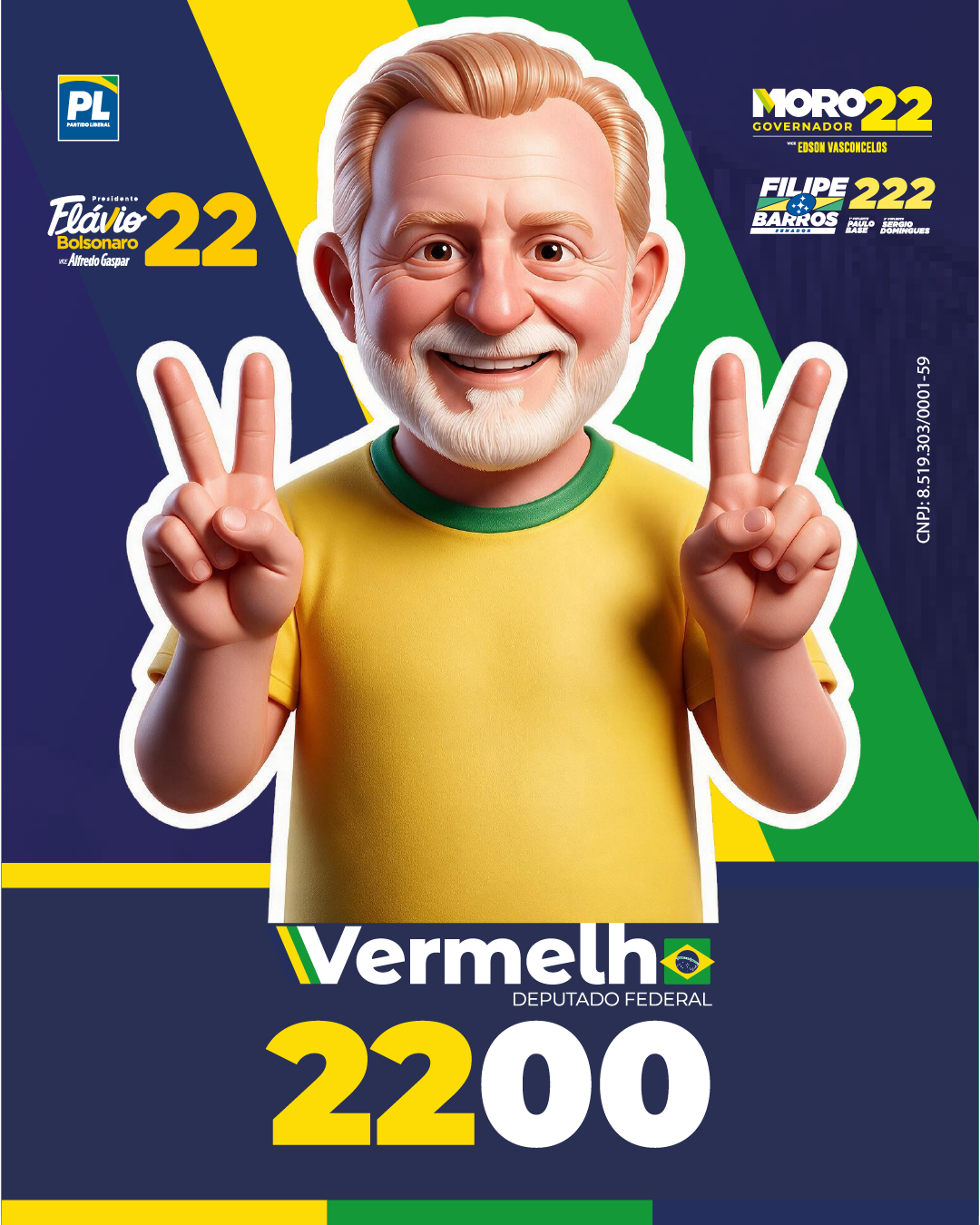 Santinho Vermelhinho — Feed 2