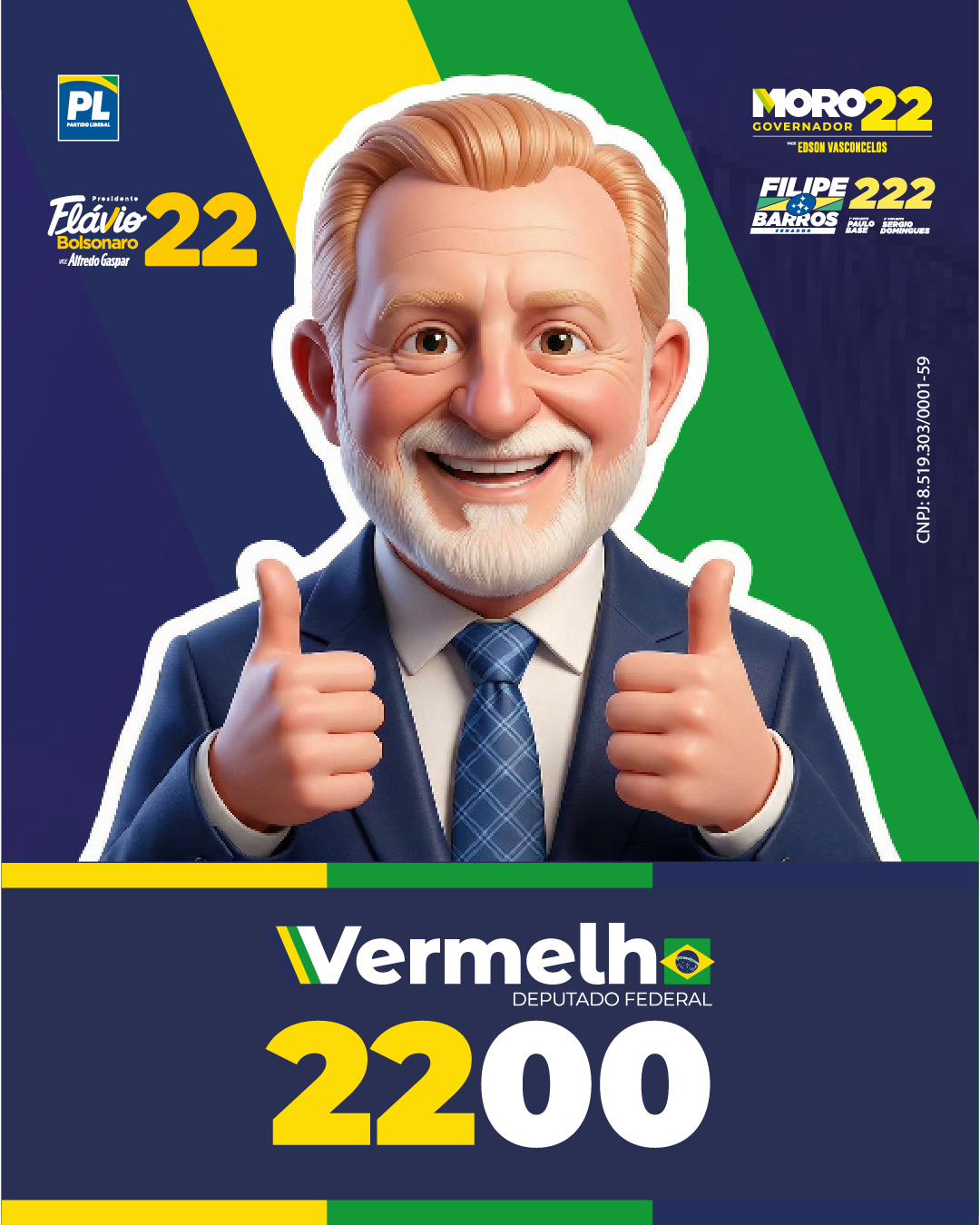 Santinho Vermelhinho — Feed 3
